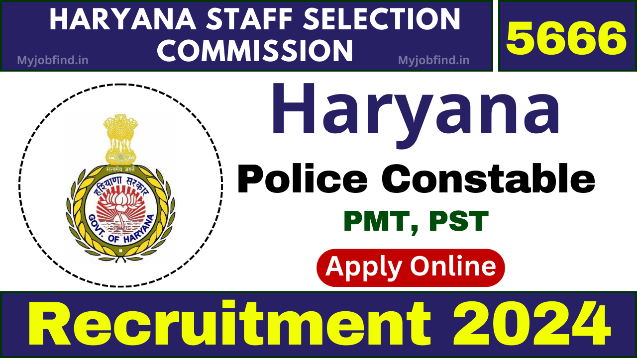 Haryana Police Constable Recruitment 2024